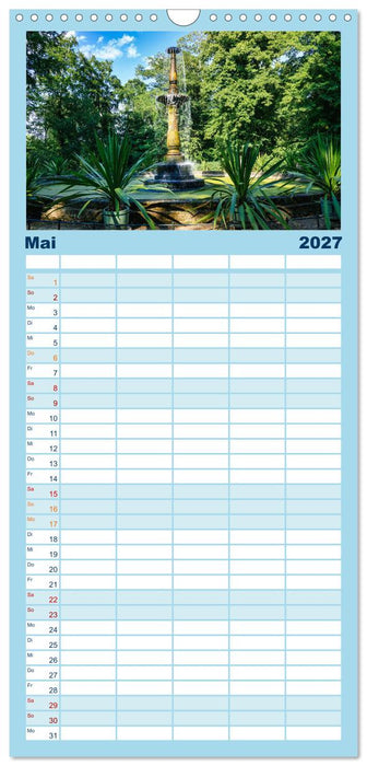 Reiseziele in Deutschland (CALVENDO Familienplaner 2027)