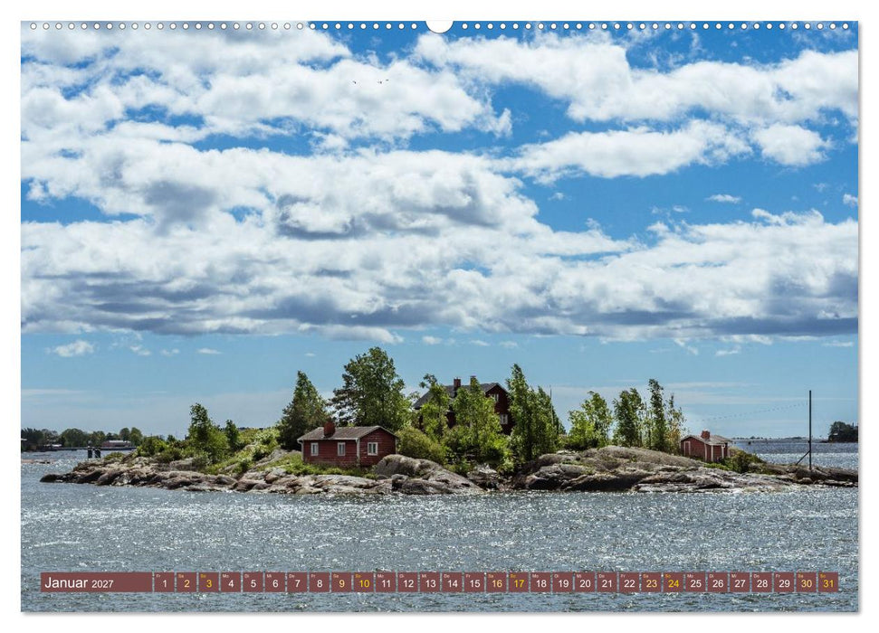 Helsinki klassisch bis modern (CALVENDO Premium Wandkalender 2027)