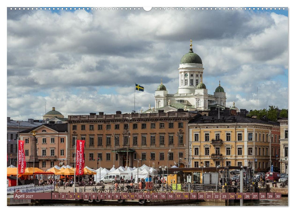 Helsinki klassisch bis modern (CALVENDO Premium Wandkalender 2027)