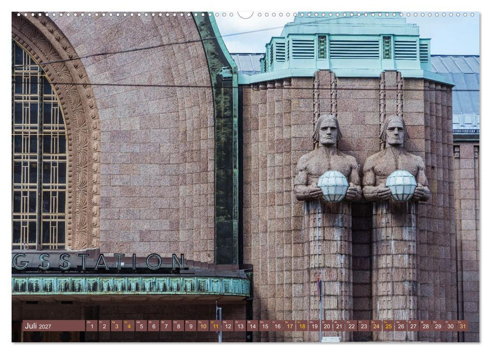 Helsinki klassisch bis modern (CALVENDO Premium Wandkalender 2027)