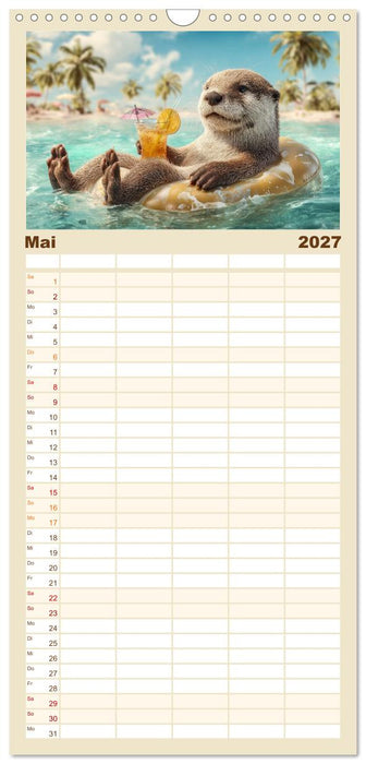 Strandgeflüster (CALVENDO Familienplaner 2027)