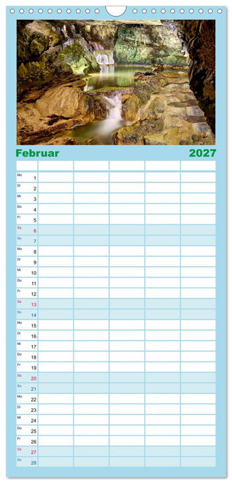 Berner Oberland - Ausflugsziele (CALVENDO Familienplaner 2027)