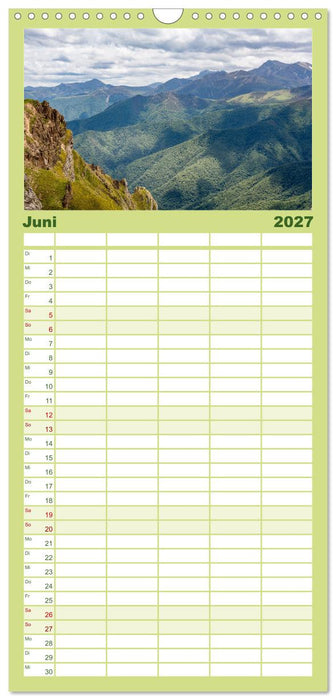 Nordspanien - wo Natur und Kultur verschmelzen (CALVENDO Familienplaner 2027)
