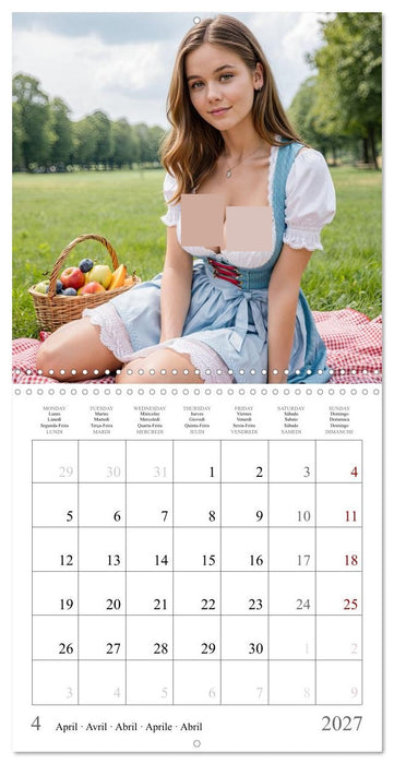 Charm of the Alps (CALVENDO Monthly Calendar 2027)