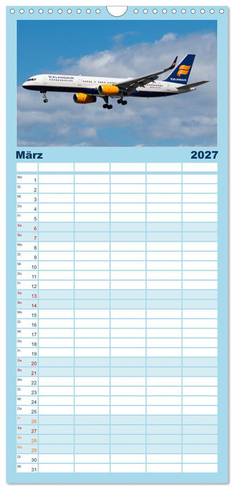 Flieger von Boeing (CALVENDO Familienplaner 2027)