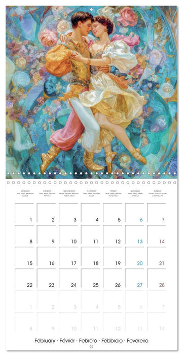 Stylish Women Art Nouveau Era (CALVENDO Monthly Calendar 2027)