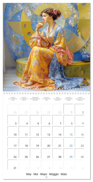 Stylish Women Art Nouveau Era (CALVENDO Monthly Calendar 2027)