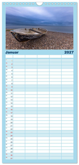 Dänemarks Nordseezauber (CALVENDO Familienplaner 2027)