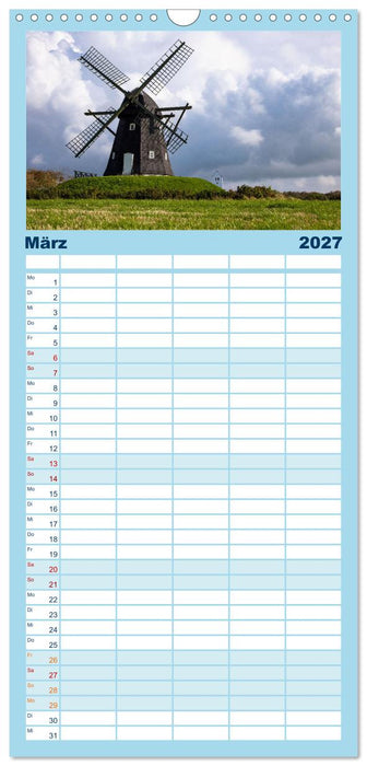 Dänemarks Nordseezauber (CALVENDO Familienplaner 2027)