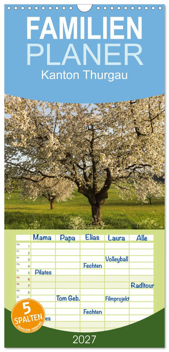 Kanton Thurgau (CALVENDO Familienplaner 2027)