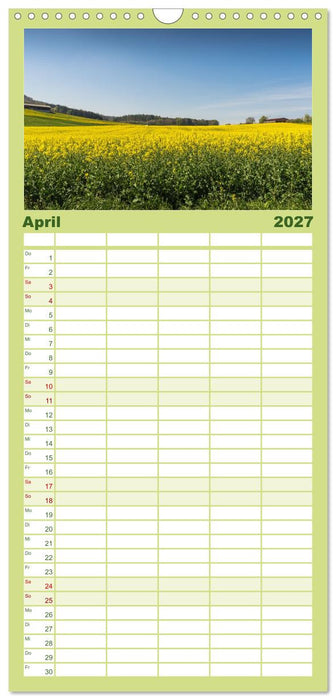 Kanton Thurgau (CALVENDO Familienplaner 2027)
