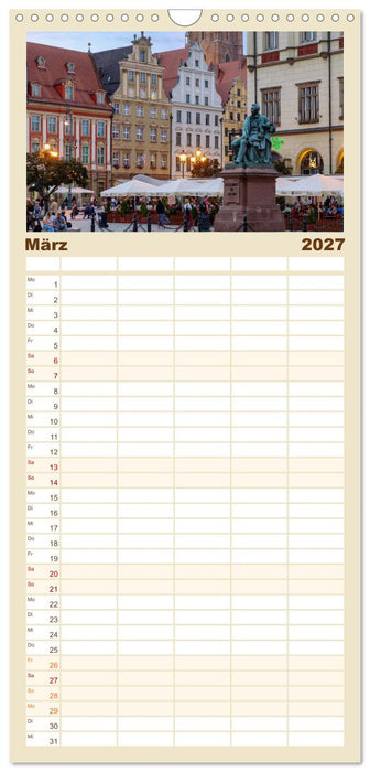 Polen. Von Krakau bis Danzig: Bilder voller Atmosphäre (CALVENDO Familienplaner 2027)