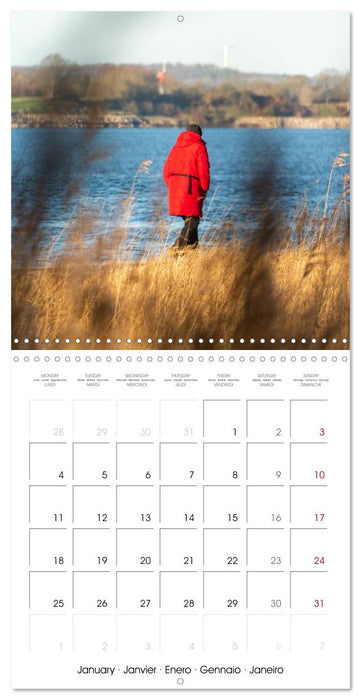 L’Allemagne du Nord – Dunes, vent et la vaste mer (CALVENDO Calendrier mensuel 2027)