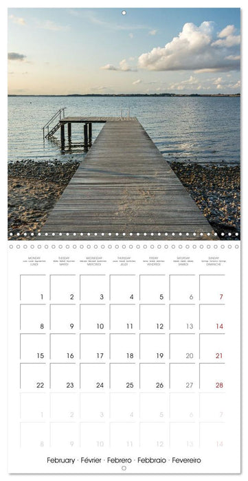 L’Allemagne du Nord – Dunes, vent et la vaste mer (CALVENDO Calendrier mensuel 2027)