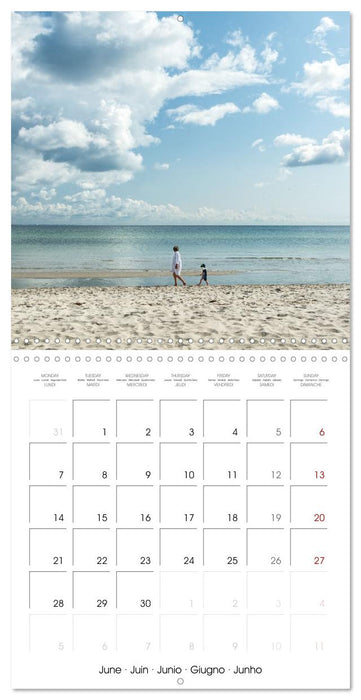 L’Allemagne du Nord – Dunes, vent et la vaste mer (CALVENDO Calendrier mensuel 2027)