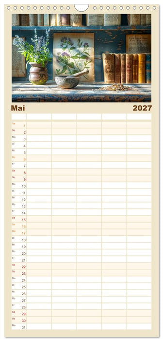 Heilung aus der Natur (CALVENDO Familienplaner 2027)