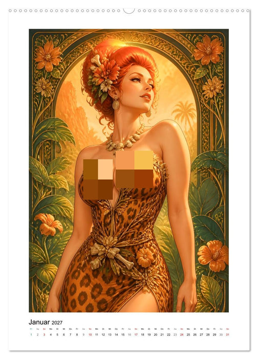 Die Pinups ihrer Zeit (CALVENDO Wandkalender 2027)
