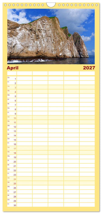 Entdecke Galapagos (CALVENDO Familienplaner 2027)