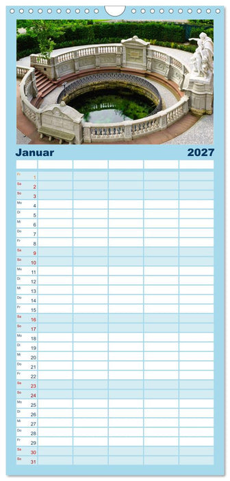 Die schöne blaue Donau (CALVENDO Familienplaner 2027)