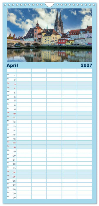 Die schöne blaue Donau (CALVENDO Familienplaner 2027)