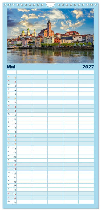 Die schöne blaue Donau (CALVENDO Familienplaner 2027)