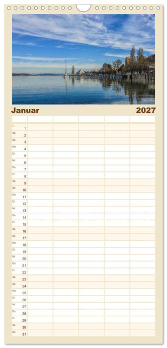 Hegau und Bodensee - Lieblingsorte entdecken (CALVENDO Familienplaner 2027)