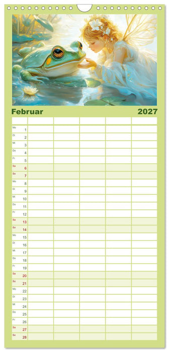 Fantastische Fantasiewerke (CALVENDO Familienplaner 2027)