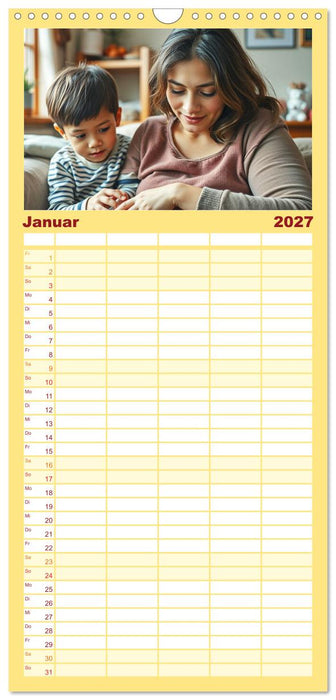Powerfrauen - Frauen in anspruchsvollen Berufen (CALVENDO Familienplaner 2027)