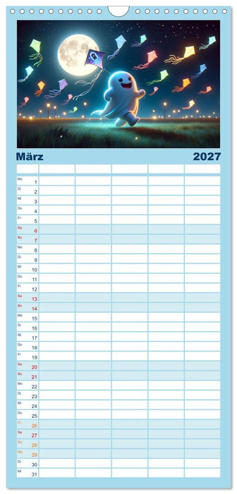Spuk und Spiel: Ein Jahr mit kleinen Plagegeistern (CALVENDO Familienplaner 2027)