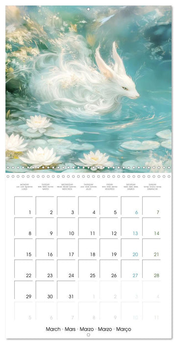 Soft and full of harmony - lightful (CALVENDO Monthly Calendar 2027)