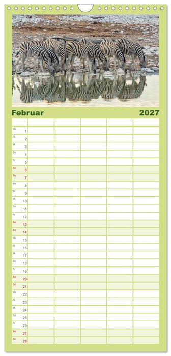 Afrika - Namibia (CALVENDO Familienplaner 2027)