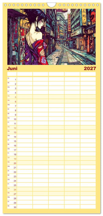 Comic City (CALVENDO Familienplaner 2027)