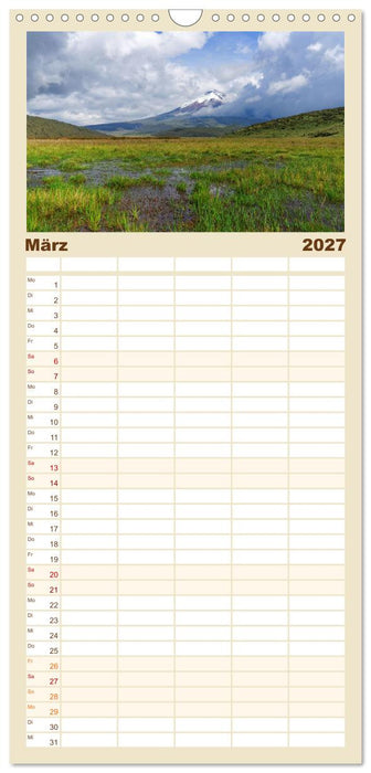 Entdecke Ecuador (CALVENDO Familienplaner 2027)