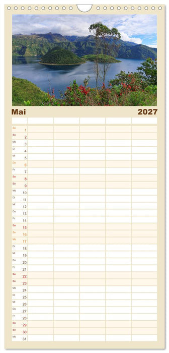Entdecke Ecuador (CALVENDO Familienplaner 2027)