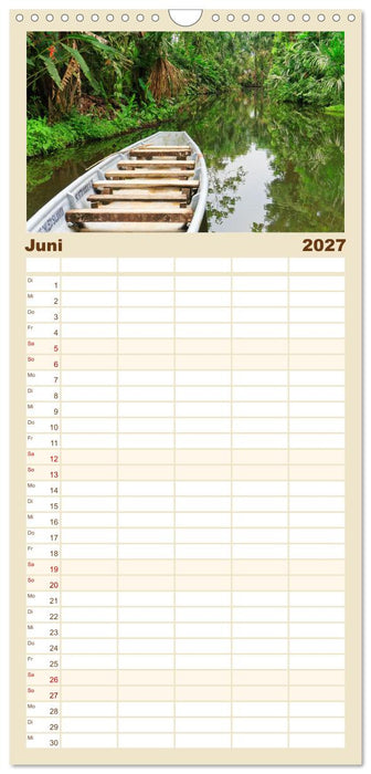 Entdecke Ecuador (CALVENDO Familienplaner 2027)
