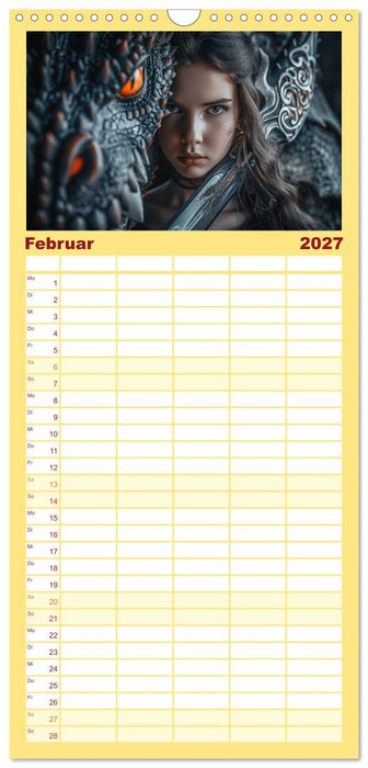 Drachenhüter (CALVENDO Familienplaner 2027)