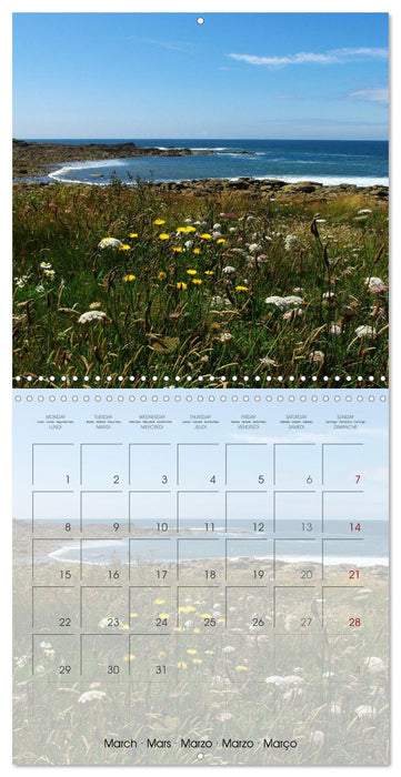 BRETAGNE - Évasion au cœur de la côte bretonne (CALVENDO Calendrier mensuel 2027)