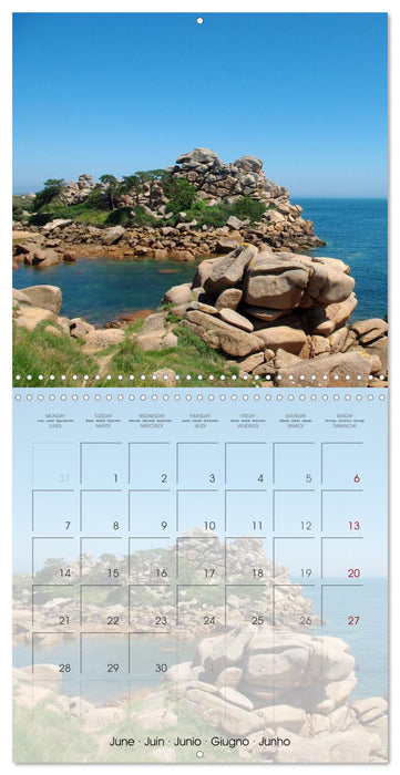 BRETAGNE - Évasion au cœur de la côte bretonne (CALVENDO Calendrier mensuel 2027)