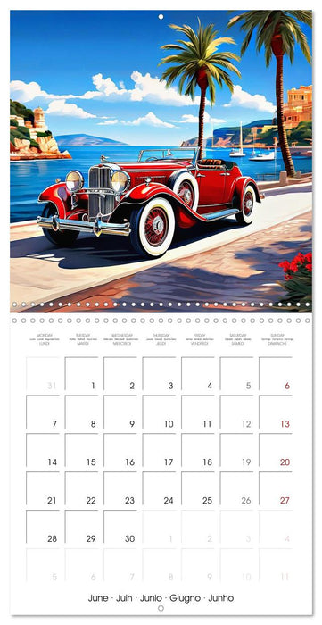 Vintage Classic Cars - America (CALVENDO Monthly Calendar 2027)
