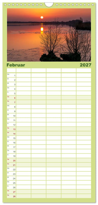 Bezauberndes Ostfriesland (CALVENDO Familienplaner 2027)