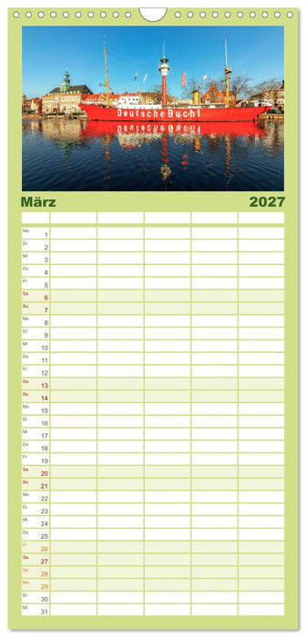 Bezauberndes Ostfriesland (CALVENDO Familienplaner 2027)