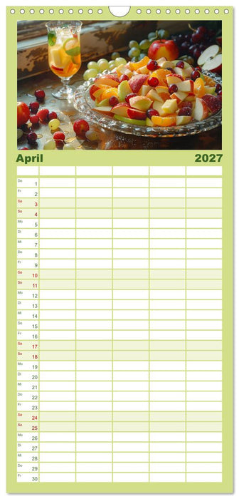 Vitamine im Überfluss (CALVENDO Familienplaner 2027)