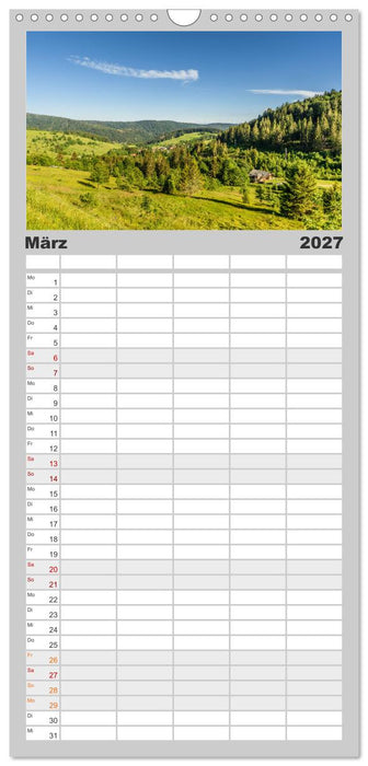 Schwarzwald (CALVENDO Familienplaner 2027)