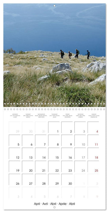Europe on Foot (CALVENDO Monthly Calendar 2027)