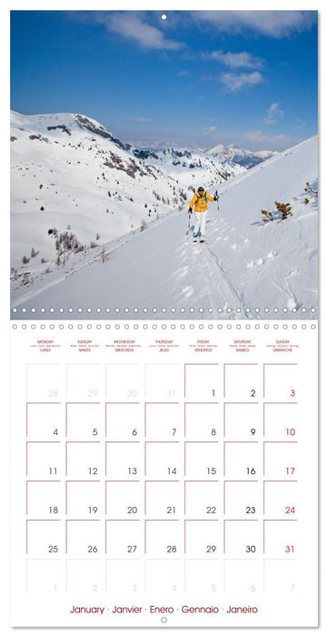 In Love with the Alps (CALVENDO Monthly Calendar 2027)