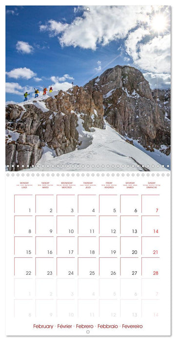 In Love with the Alps (CALVENDO Monthly Calendar 2027)