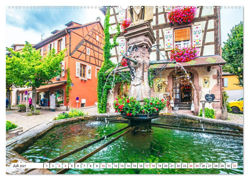 Im Elsass - Eine bunte Vielfalt zum verlieben (CALVENDO Premium Wandkalender 2027)