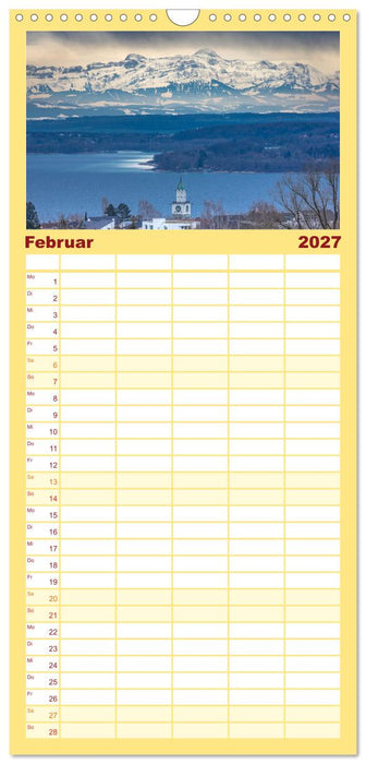 Überlingen am schönen Bodensee (CALVENDO Familienplaner 2027)