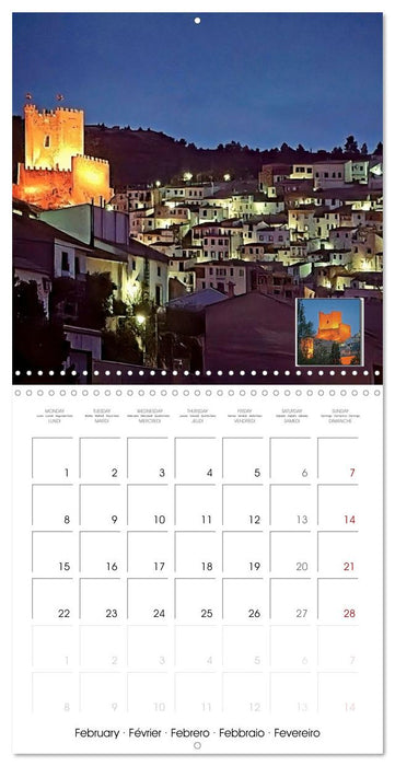 Fortresses and castles in Spain (CALVENDO Monthly Calendar 2027)