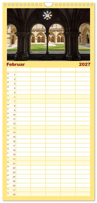 Portugal - Porto, Coimbra, Lissabon (CALVENDO Familienplaner 2027)